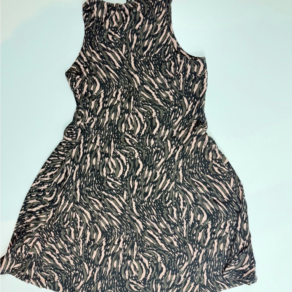 Stylish womans Zebra Print Dress